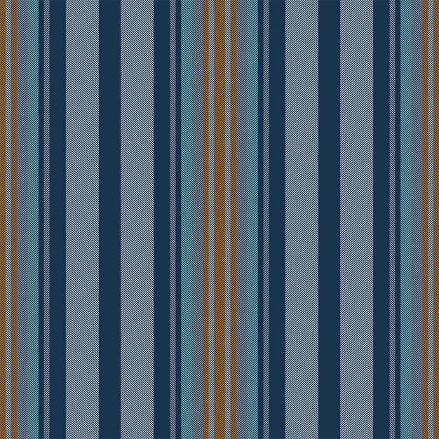Vertical lines stripe pattern in blue Vector stripes background fabric texture Geometric striped line seamless abstract design