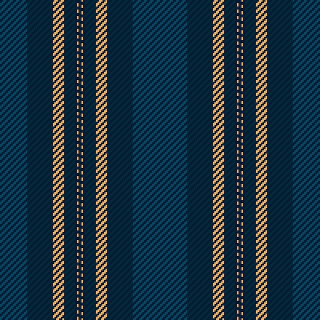 Vertical seamless texture of background stripe fabric with a textile pattern lines vector