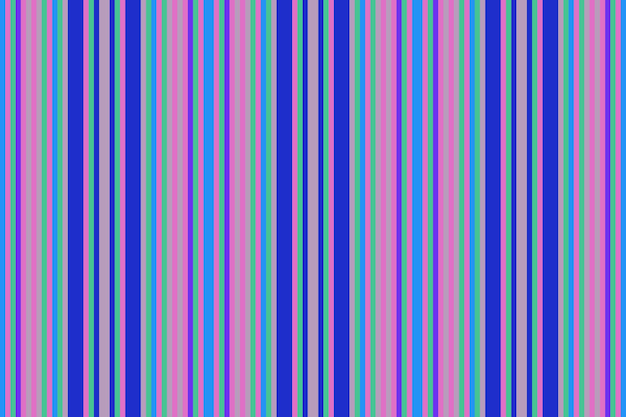 Vertical vector pattern of fabric stripe lines with a textile seamless texture background in violet and turquoise colors