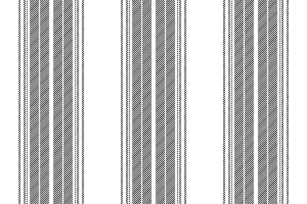 Vertikala linjer randig bakgrund. Vektorrandigt mönster, sömlös tygtextur. Geometrisk randig linje abstrakt design