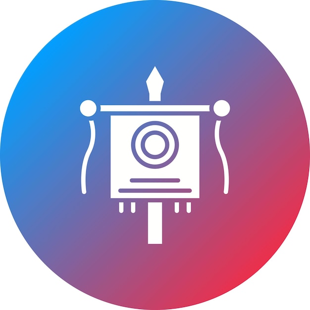 Vexillum icon vector image Can be used for Ancient Civilization