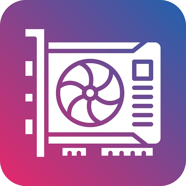 Vga Card Icon Style