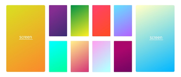 vibrant and smooth gradient soft colors for devices pc's and modern smartphone screen backgrounds