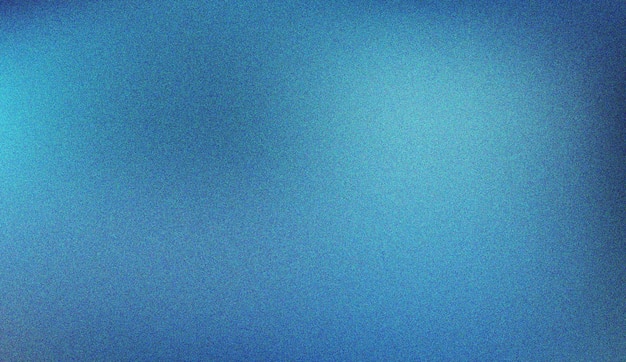 Vibrant Blue Grainy Texture Background with Retro Digital Noise Effect for Creative and Artistic Des
