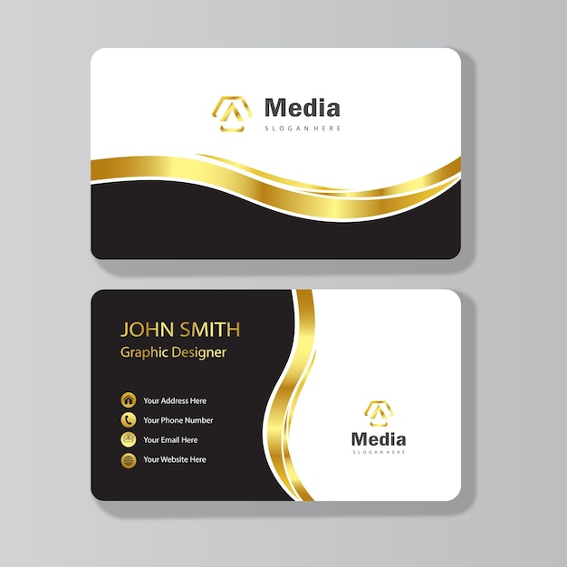 vibrant business card mockup design