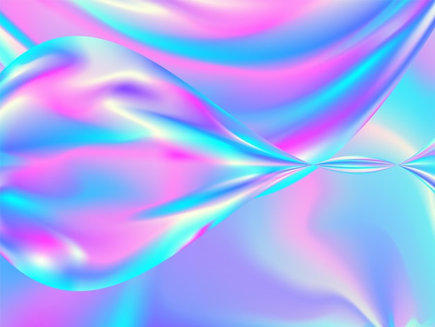 Vibrant Color. Hologram Fluid Background. Colorful Design. Futuristic Poster. Vibrant Liquid Color. Trendy Colors. Colorful Gradient. Ink Liquid.