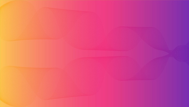 vibrant gradient with abstract wave-like forms