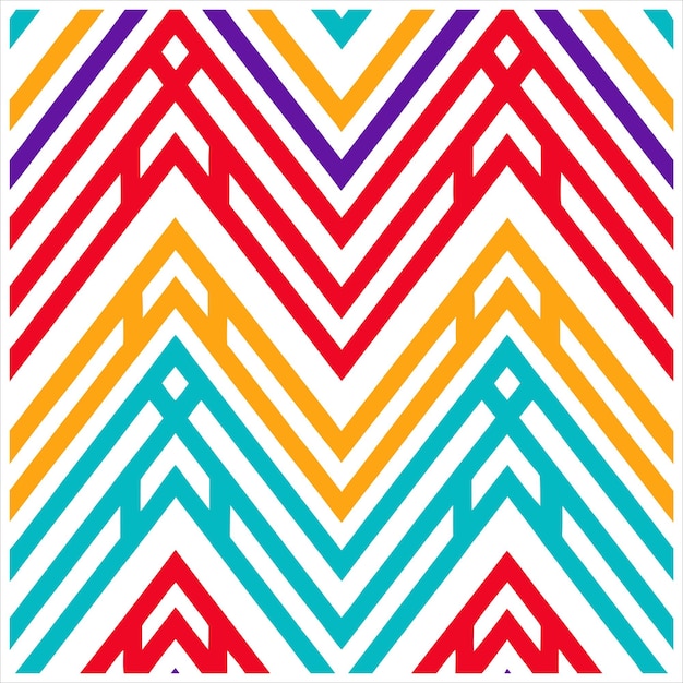 Vibrant Linear Seamless Pattern Collection