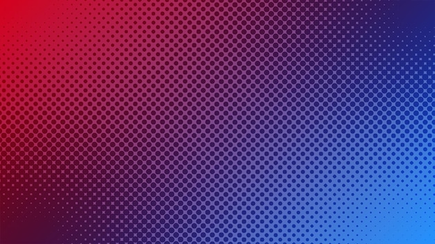 Vibrant retro halftone pattern texture background