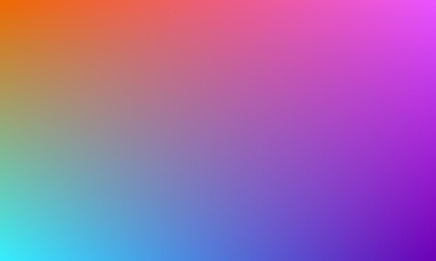 vibrant smooth gradient blending orange purple and cyan tones for modern digital background