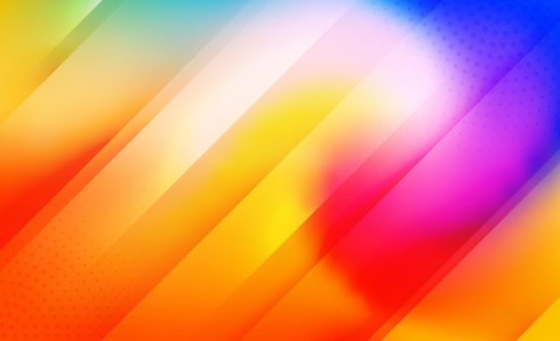 Vibrant Vector Gradient Abstract Background for Design Projects