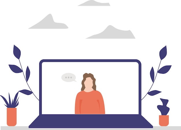video call conversation