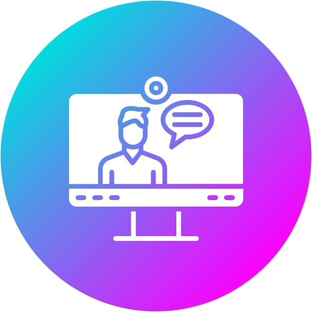 Video Call vector icon Can be used for Communications iconset