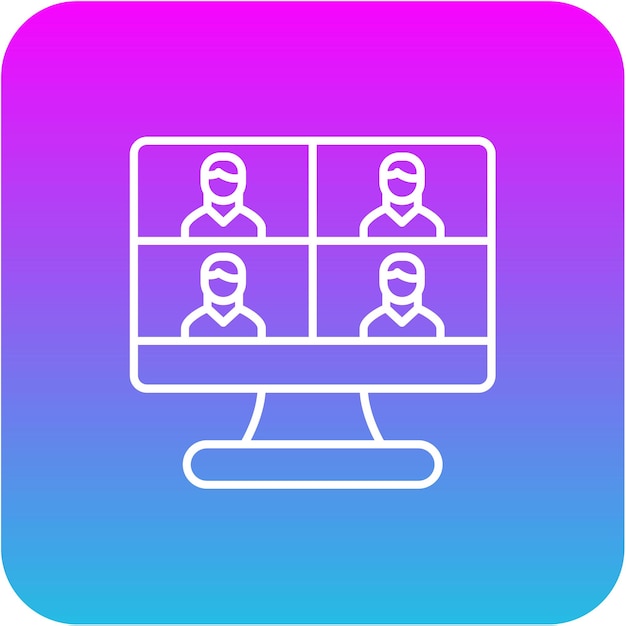 Video Conference Icon