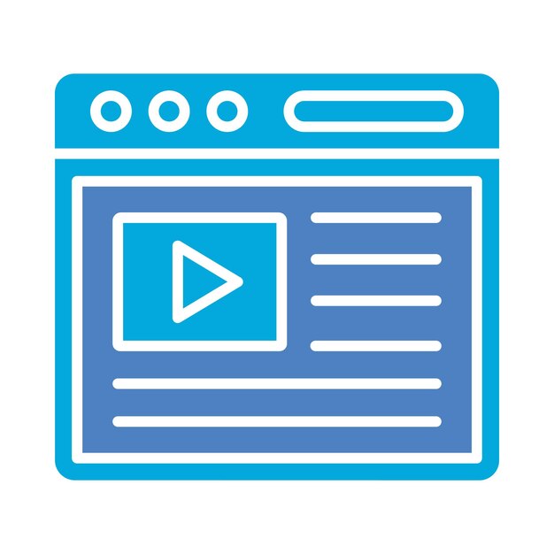 Video Content Icon