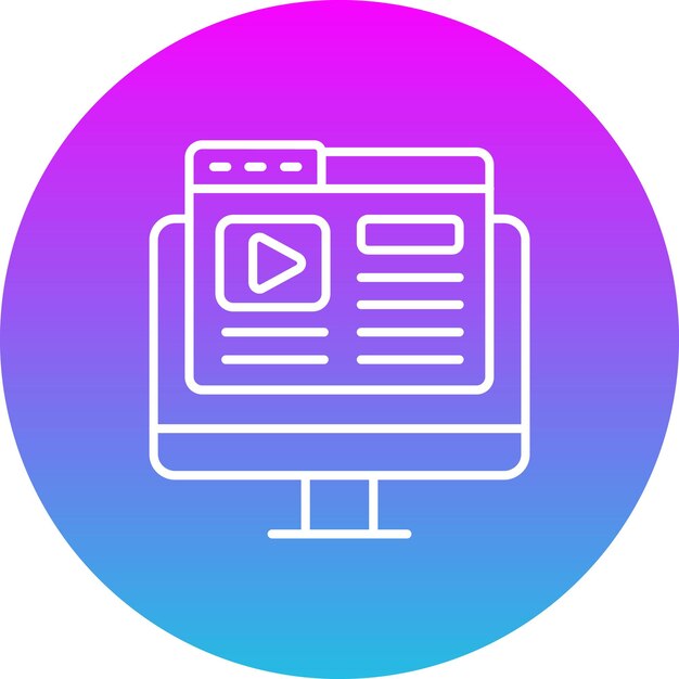 Video Content Icon