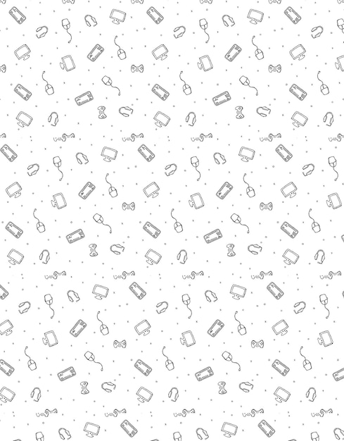 Video game background elements