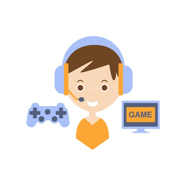 Video Games As Personal Happiness Idea