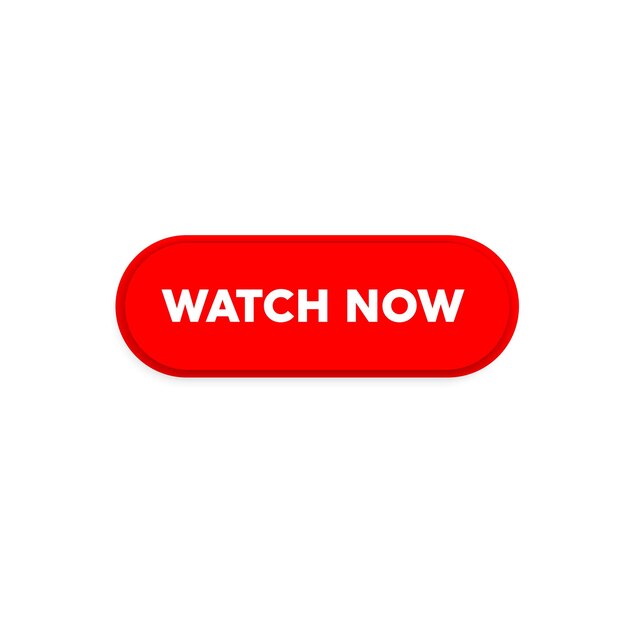 Video play button icon Start audio or video action media symbol for apps and websites