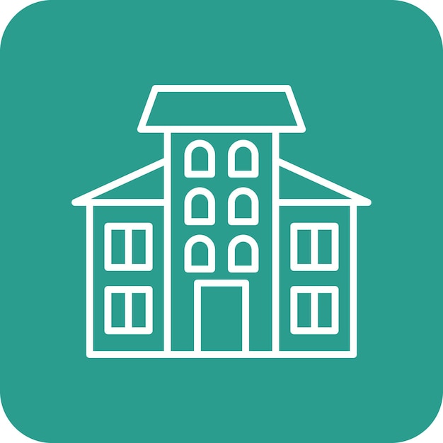 Villa icon vector image Can be used for Village