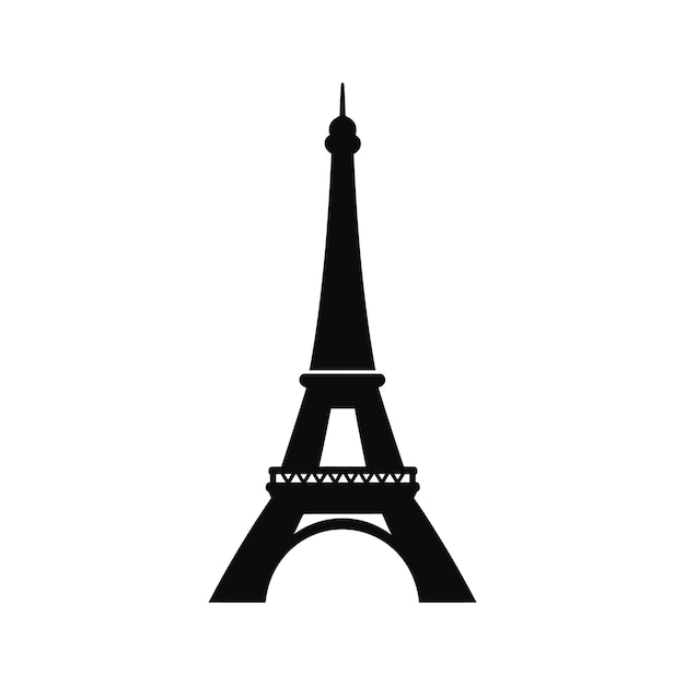 Vintage Eiffel Tower Vector Graphic for Design