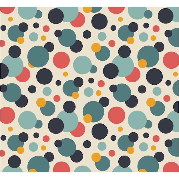 Vintage Polka Dot Pattern