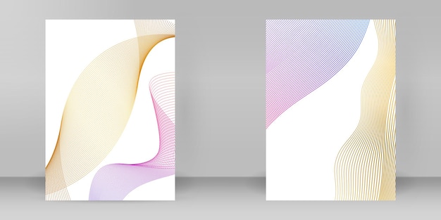 Virksomheds skabeloner til multifunktionel præsentation Let redigerbar vektor EPS 10 layoutdesign brochure A4-format reklame for nye produktnyhedsbreve teknologi grafik rapport firma arrangement fest