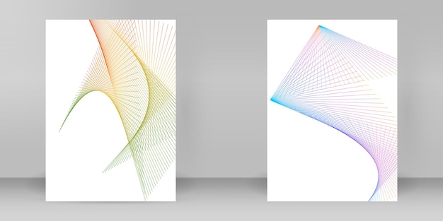 Virksomheds skabeloner til multifunktionel præsentation Let redigerbar vektor EPS 10 layoutdesign brochure A4-format reklame for nye produktnyhedsbreve teknologi grafik rapport firma arrangement fest