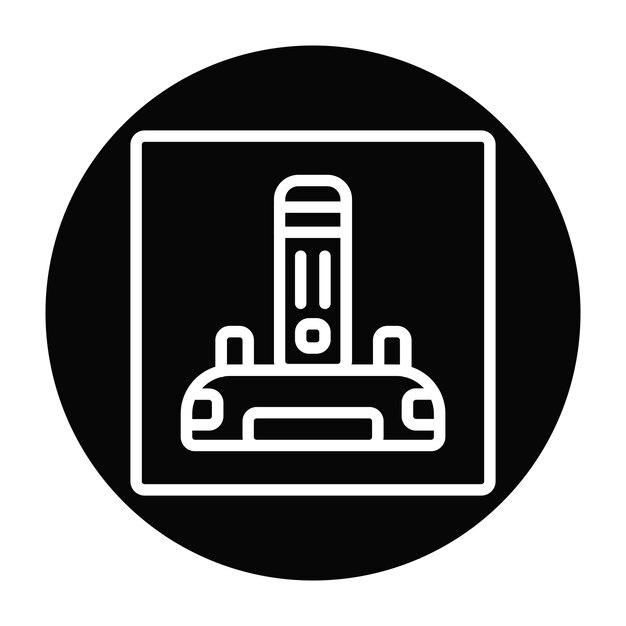 Virtual Joystick Vector Illustration