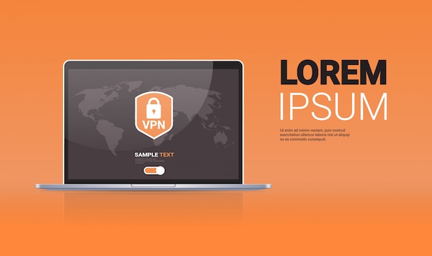 virtual private network cyber web security and privacy concept secure vpn online connection
