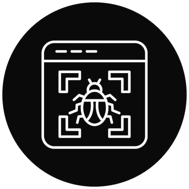 Virus Detection icon vector image Can be used for Cyber Security