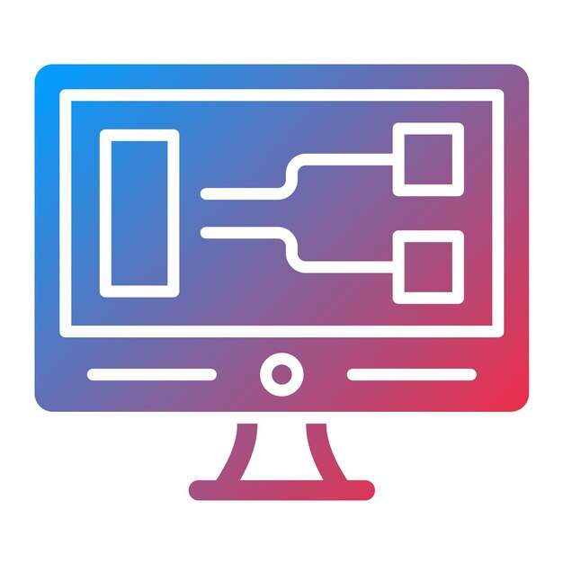 Visual Programming icon vector image Can be used for No Code
