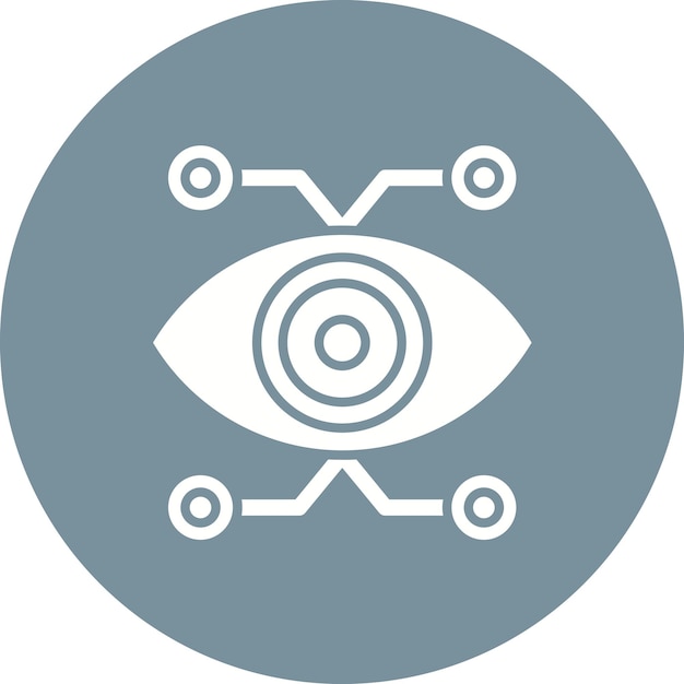 Visualisation icon vector image Can be used for Alternative Medicine