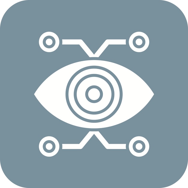 Visualisation icon vector image Can be used for Alternative Medicine