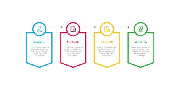 Visualizing Data Infographic Elements in Vector Presentation