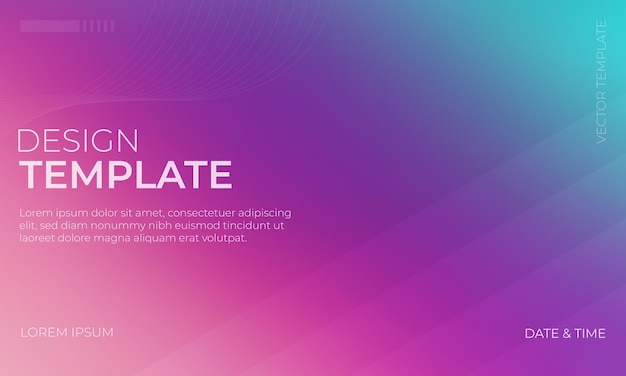 Vivid Vector Gradient Grainy Texture Composition Artwork