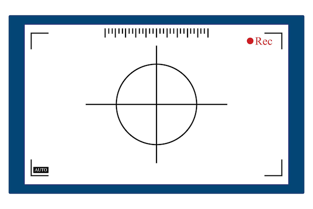 Vlog Video Frame Sticker Design