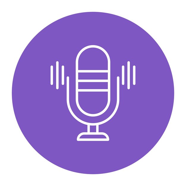 Voice Recorder Vector Illustration