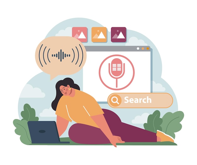 Voice search Artificial intelligence virtual assistant Character