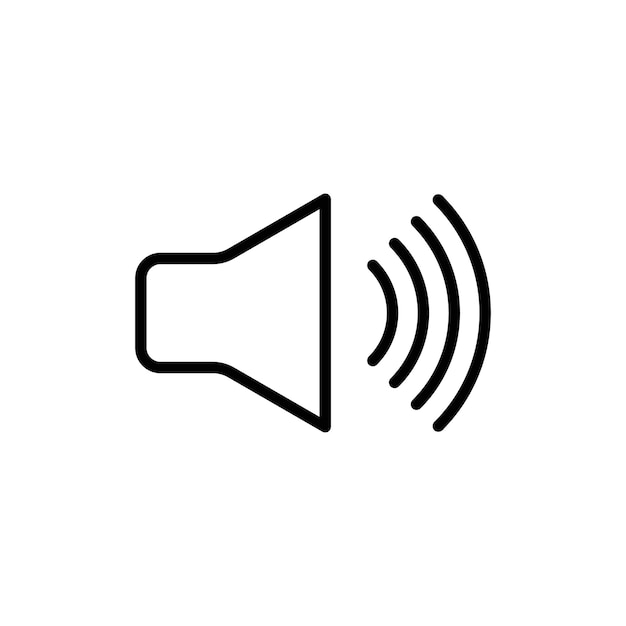 Volume icon Flat fill set collection