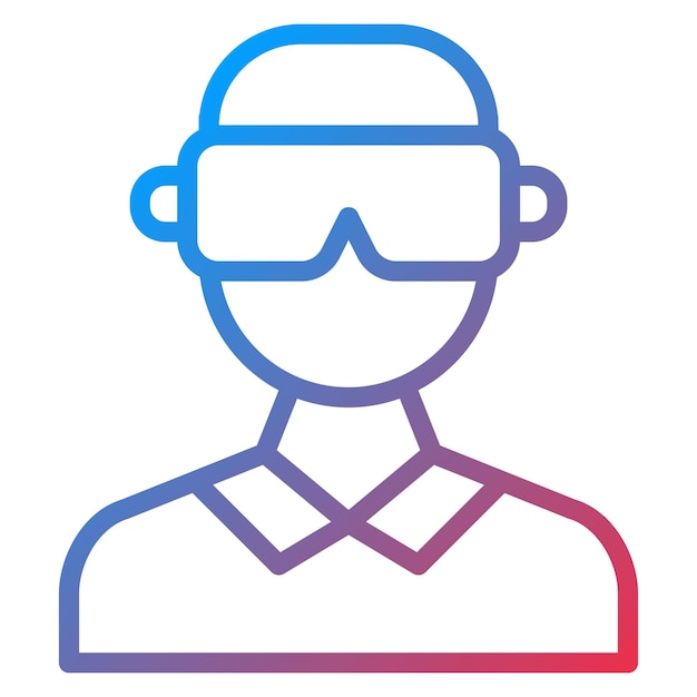 vr game icon vector image can be used for game development