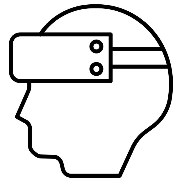 vr glasses vector illustration