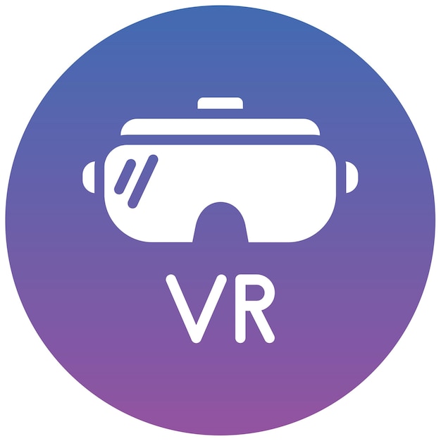 VR Gözlükleri Vektör İllüstrasyonu