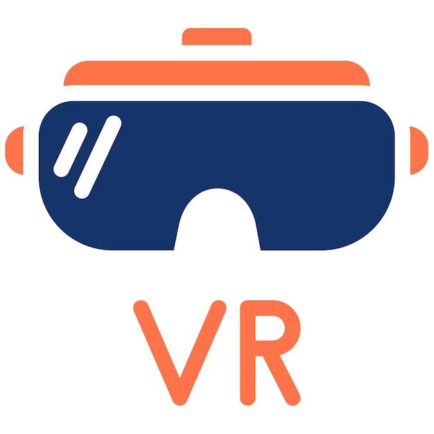 VR Gözlükleri Vektör İllüstrasyonu