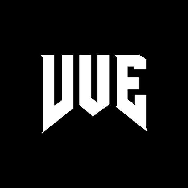 VUE letter logo design for technology company VUE logo design black and white color combination VUE logo VUE vector VUE design VUE icon VUE alphabet VUE typography logo design