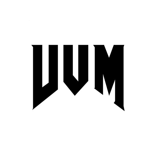 VVM letter logo design for technology company VVM logo design black and white color combination VVM logo VVM vector VVM design VVM icon VVM alphabet VVM typography logo design