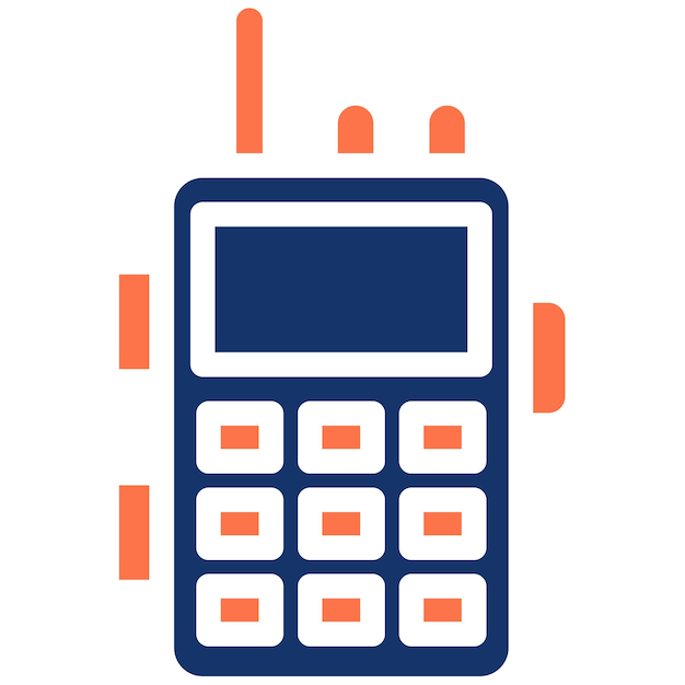 Walkie Talkie Vector Illustration