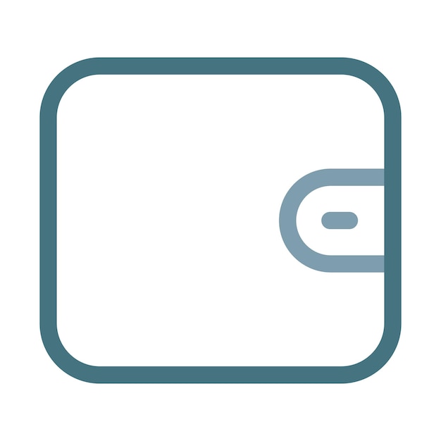 Wallet Flat Illustration