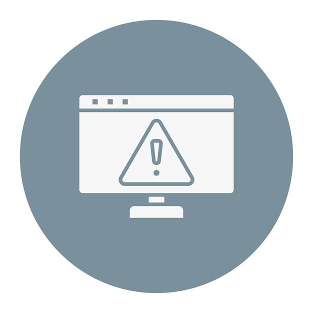 Warning Alert Vector Illustration