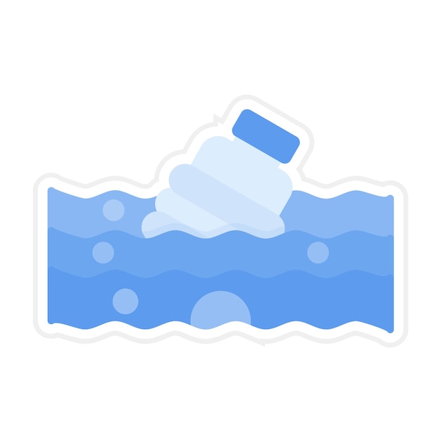 Water Pollution icon vector image Can be used for Pollution
